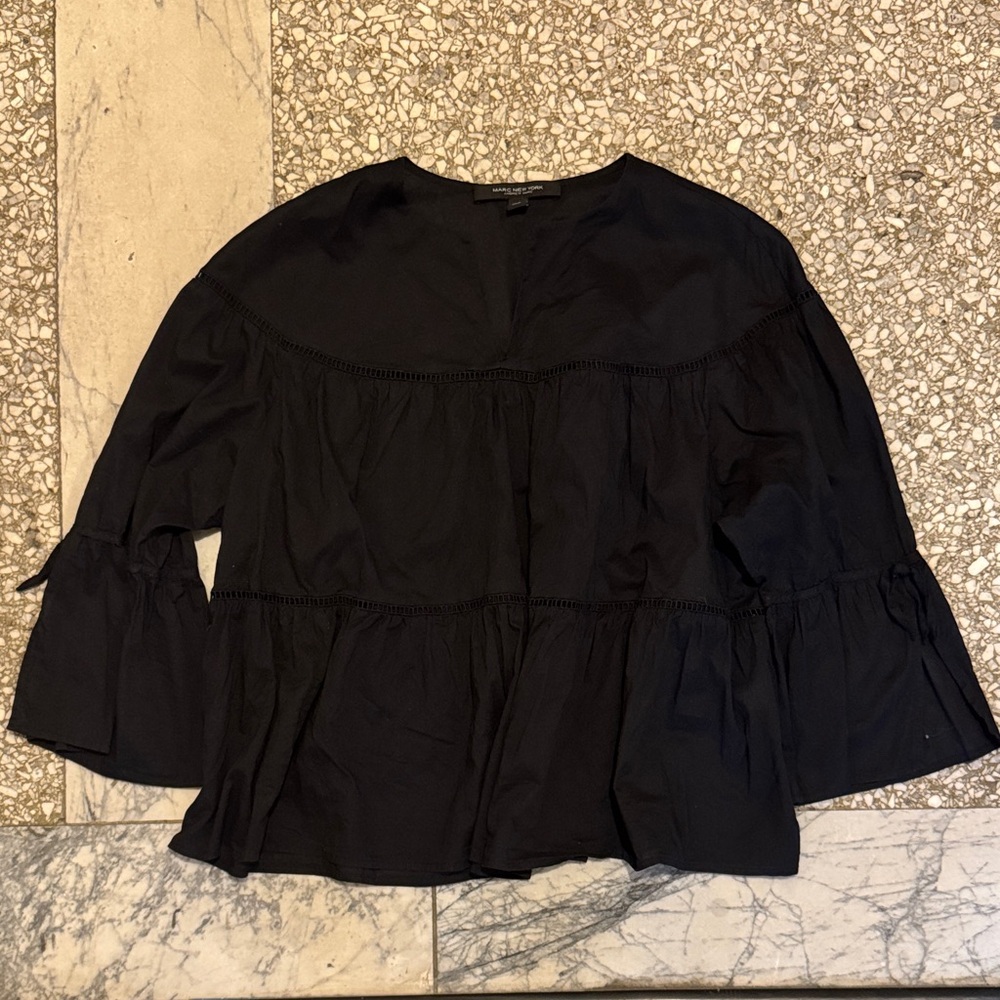 Marc New York Elegant Black Women's Top